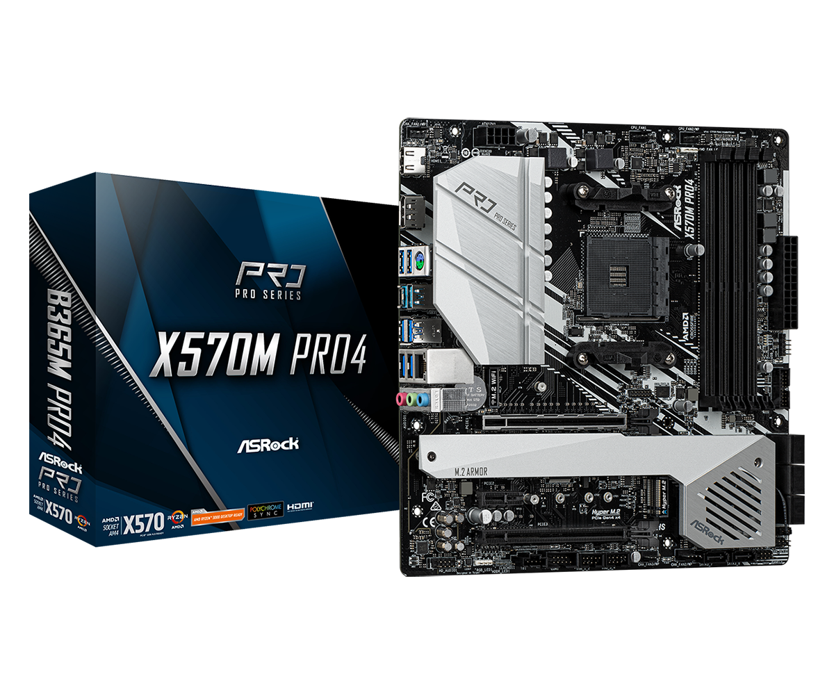 Asrock X570m Pro4 Motherboard Specifications On Motherboarddb